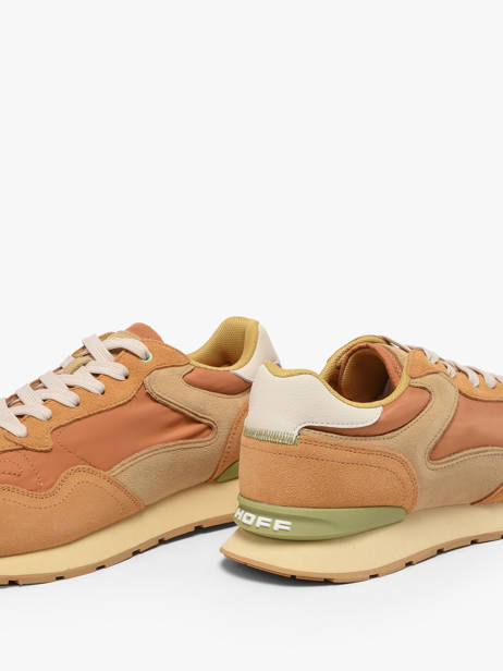 Sneakers Uit Leder Hoff Oranje men 12602009 ander zicht 3