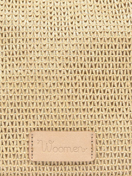 Cross Body Tas Crocus Estival Woomen Beige crocus estival WCRS03 ander zicht 5