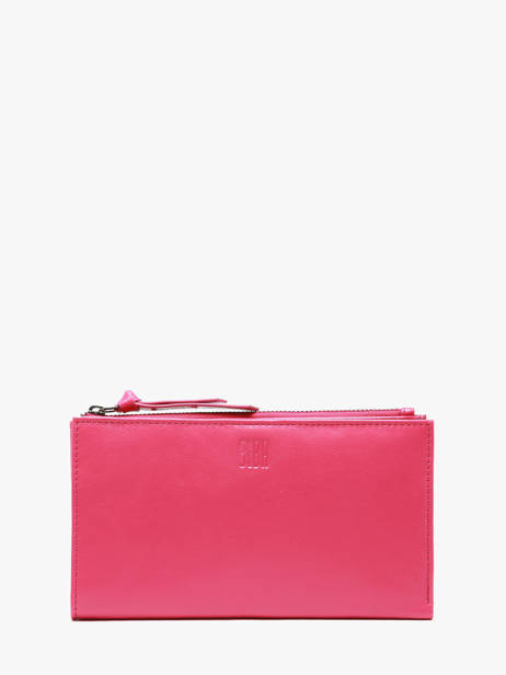 Portefeuille Leder Biba Roze wallet VAW2L