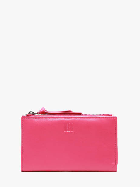 Portefeuille Leder Biba Roze wallet 12138