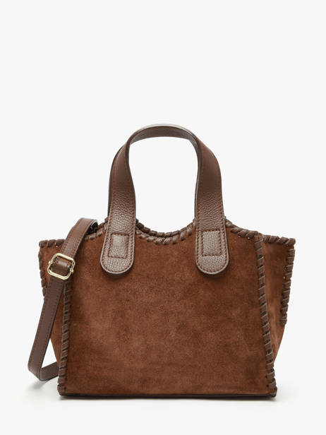 Handtas Velvet Caviar Milano Bruin velvet caviar VC25111