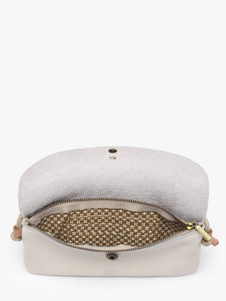 Cross Body Tas Vintage Leder Mila louise Wit vintage 3756C1 ander zicht 3