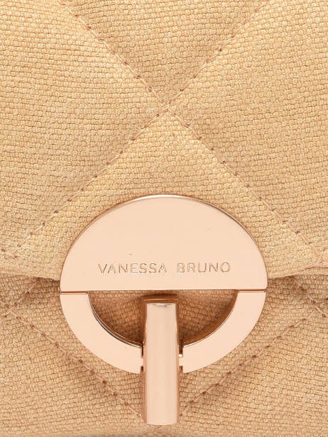 Cross Body Tas Moon Linnen Vanessa bruno Geel moon 70V40326 ander zicht 5