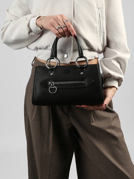 Handtas L.12.12 Concept Lacoste Zwart l.12.12 concept NF5230AQ ander zicht 1