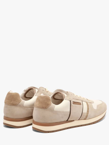 Sneakers Uit Leder Redskins Beige men AFFAIRI3 ander zicht 2