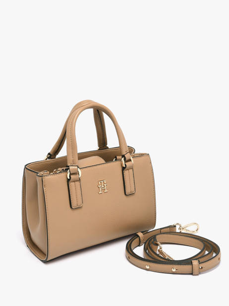 Handtas Th Daily Tommy hilfiger Bruin th daily AW18379 ander zicht 2