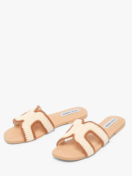 Slippers Steve madden Beige women 11005344 ander zicht 1