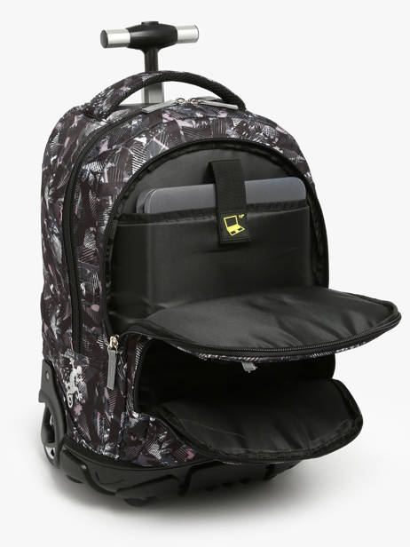Rugzak Op Wieltjes 2 Compartimenten Cameleon Grijs futur PBFUSR45 ander zicht 4