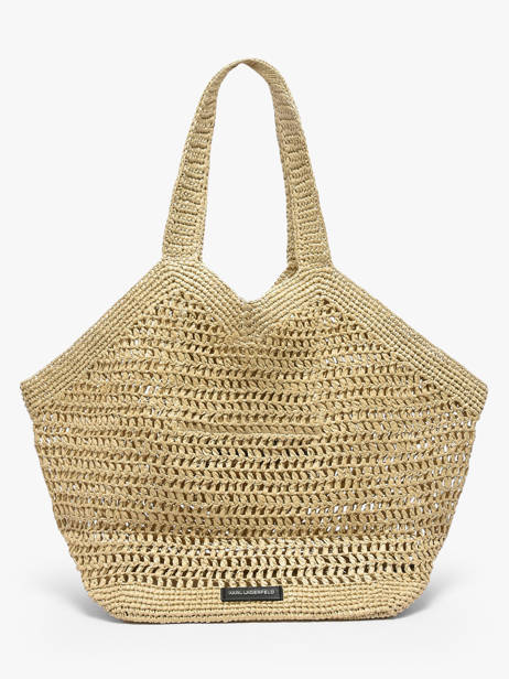 Schoudertas K Signature Nylon Karl lagerfeld Beige k signature B2W46068 ander zicht 4