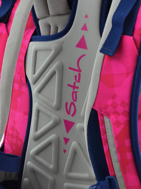 Rugzak 1 Compartiment Satch Roze pack SAT-SLE ander zicht 2
