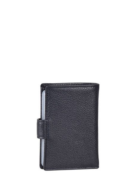 Kaarthouder Leder Hexagona Blauw confort 467254 ander zicht 2