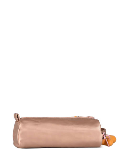 Pennenzak 1 Compartiment Stones and bones Roze girls G ander zicht 2