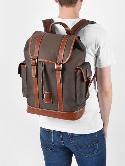 Longchamp Boxford Rugzak Groen