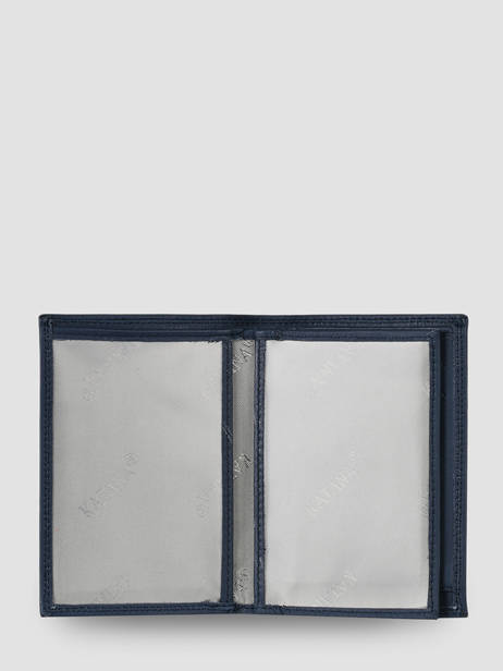 Portefeuille Leder Katana Blauw marina 753096 ander zicht 2
