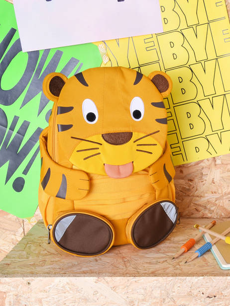 Rugzak Affenzahn Oranje large friends AFZ-FAL3