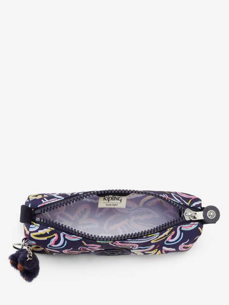 Pennenzak 1 Compartiment Kipling Blauw back to school KI6310 ander zicht 1