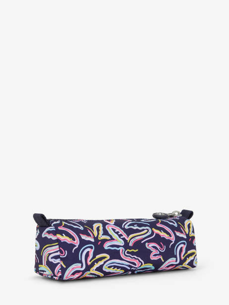 Pennenzak 1 Compartiment Kipling Blauw back to school KI6310 ander zicht 2