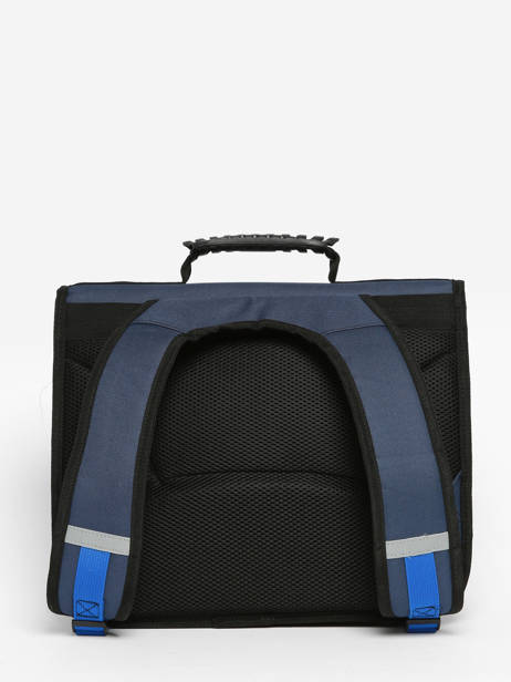 Boekentas 2 Compartimenten Federat. france football Blauw fff 23CX203C ander zicht 4